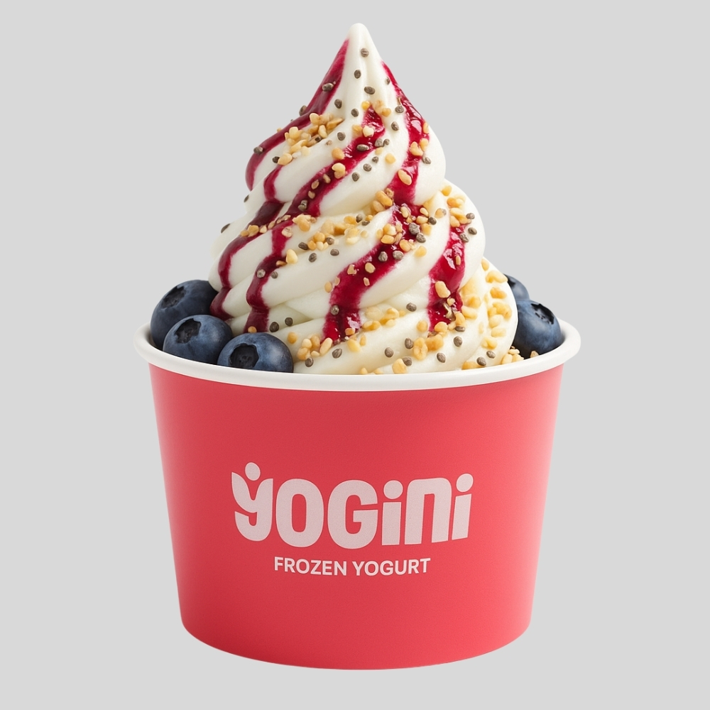Yo'Fit frozen yogurt kasesi
