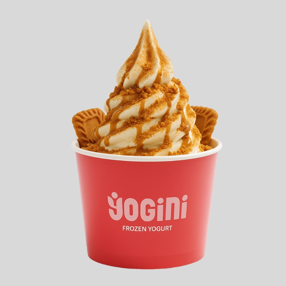 Yo'Lotus frozen yogurt kasesi