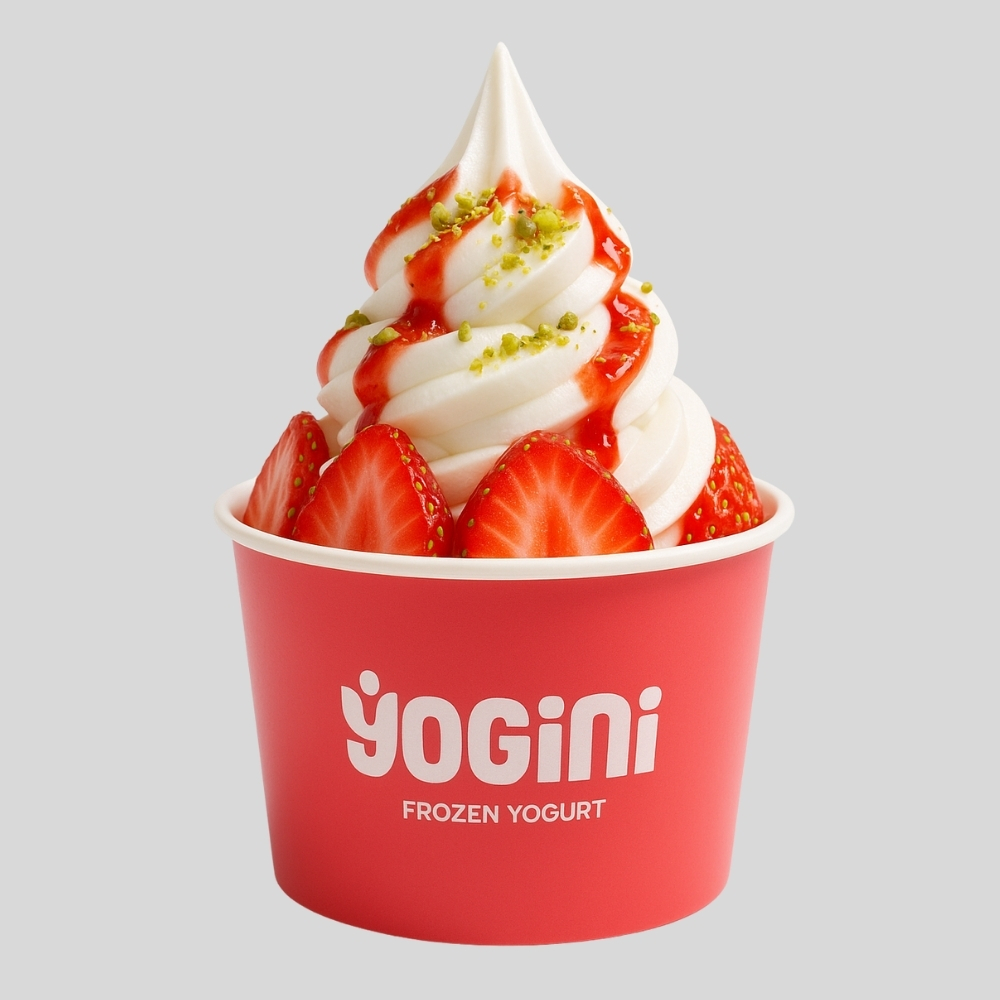 Yo'Love frozen yogurt kasesi